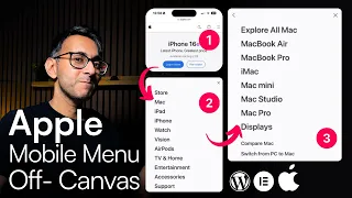 Build your Apple Mobile Menu with Off Canvas