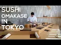 An Unforgettable Tokyo Omakase Experience - SUSHI WA-SABI YOTSUYA TOKYO JAPAN Travel Vlog