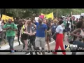 Dozens protesting police shootings block highway in Atlanta