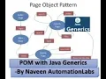 Page Object Model POM Design in Selenium with Java Generics
