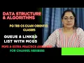 Queue Linked List Concepts Important MCQs Last-Minute Boost UGC NET GATE CSE TN SET TRB