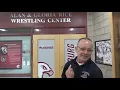 Take a tour of the Augsburg wrestling facilities with Jim Moulsoff
