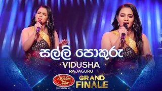 Salli Pokuru සල ල ප ක ර Vidusha Rajaguru Derana Dream Star Season 11 GRAND FINALE 