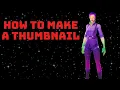 How to make a fortnite thumbnail simple easy