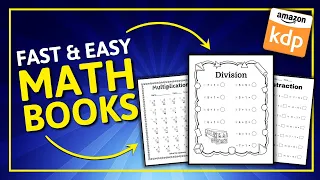 Create KDP Math Workbooks FAST EASY With Math Worksheets Generator