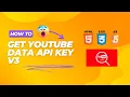 How to Get Youtube API Key v3 Create Youtube Data API 2024