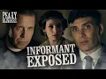Tommy interrupts dinner to expose a traitor Peaky Blinders