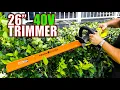 RYOBI 40V HP Hedge Trimmer Review RY40660VNM