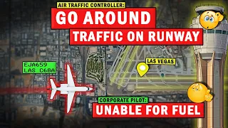 NetJets Pilots say unable to a GO AROUND Instruction Due to Low Fuel