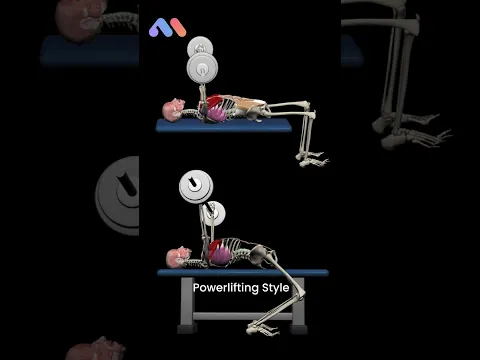 BENCH PRESS POWERLIFTING STYLE 🔥