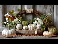 Elegant DIY Fall Decorations Using Rustic Vintage Style Cozy Farmhouse Decor Ideas for Autumn 2026