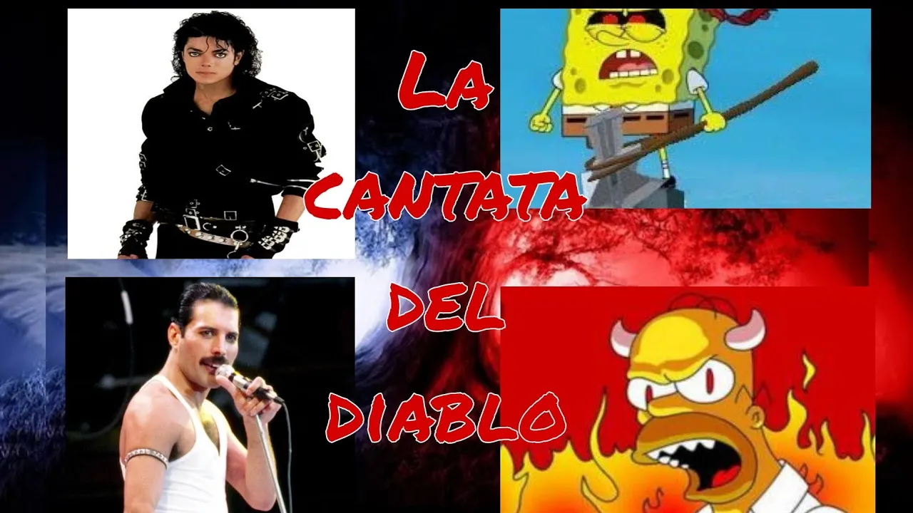 La cantata del diablo IA cover feat. Homero Simpson Bob Esponja Michael Jackson y Freddy Mercury