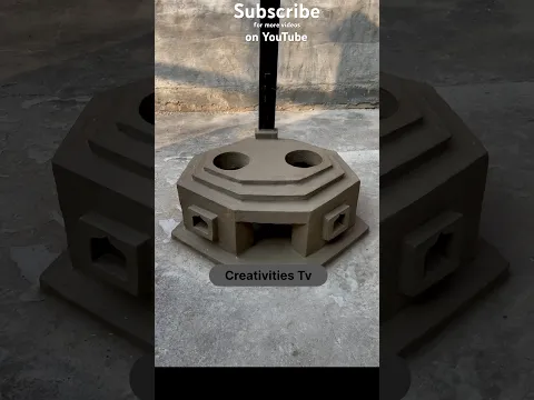 Beautiful mitti ka chulha village life rural life traditional life chula design mud stove wood stove
