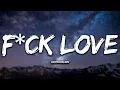 Download Lagu XXXTENTACION - F*ck Love feat. Trippie Redd 💔 ( slowed \u0026 reverb + lyrics ) | Lyrics video