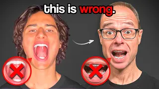 3 mewing mistakes that are making you uglier ft dr mike mew 