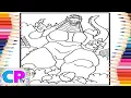 Godzilla Coloring Cole - Cole