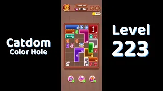 Catdom Color Hole Level 223 Screenshot