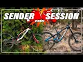 Canyon Sender CFR vs Trek Session 9 - The Battle of the Best Downhill Bikes
