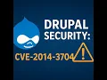 Mastering Drupal Security The Inside Scoop on CVE-2014-3704 Drupageddon