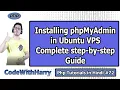 Installing phpMyAdmin for Setting Up Database on a Remote Server PHP Tutorial