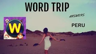 Word Trip Peru Answers