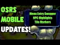 OSRS Mobile got NEW Plugins OSRS Mobile Update