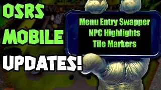 OSRS Mobile got NEW Plugins OSRS Mobile Update