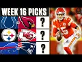 Picks for EVERY BIG Week 16 NFL Game Picks to Win Best Bets MORE CBS Sports