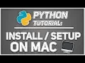 How to Install Setup PYTHON on Mac Pycharm