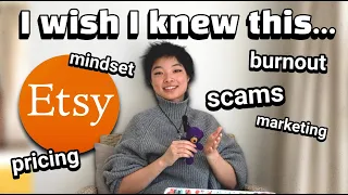 Selling Crochet on Etsy with No Experience things i wish i knew tips and tricks etc