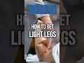 The Easiest Way to Make Your Legs Feel Lighter - Lymphatic Massage