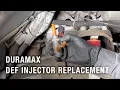 Duramax DEF Injector Replacement Installation Spotlight