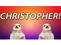HAPPY BIRT AY CHRISTOPHER - SLOTH HAPPY BIRT AY RAP