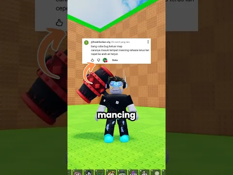 Cobain BUG KELUAR MAP Dari VIEWER BAIK #short #roblox #stealanegg