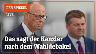 Livestream: Wahldebakel in Sachsen-Anhalt – Das sagt der Kanzler Merz dazu | DER SPIEGEL