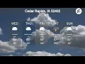 Cedar Rapids IA Weather 59-71 F Forecast