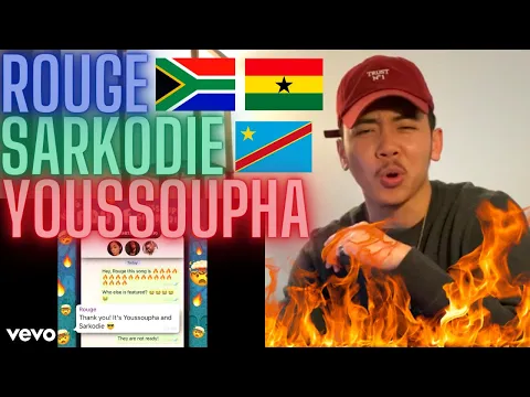 Download MP3 Rouge - W.A.G (Official Audio) ft. Sarkodie, Youssoupha AMERICAN REACTION! 🇿🇦🇬🇭🇨🇩