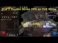 TOP 1 Double Strike DPS on PoE Ninja - Real Damage Showcase PoE 1 Keepers