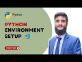 Python Environment Setup Bangla Tutorial 2024 python environment setup with vscode editor
