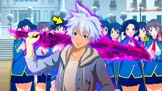 شاب ينتقل الي عالم واقع افتراضي و ليكتشف ان اخته الي ماتت لسه عيشه ملخص انمي كامل 