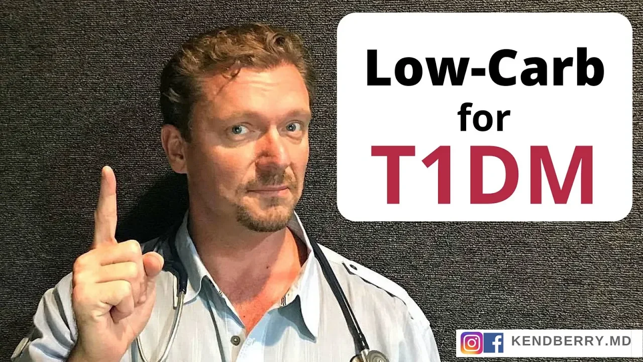 YouTube preview: Ken D Berry MD — 5 Steps for Type 1 Diabetics to Start a Low-Carb Diet