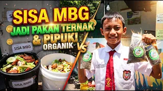 DIBUANG SAYANG! Sisa Makan Bergizi Gratis (MBG) Jadi Pakan & Pupuk Organik Melimpah