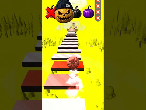 Which 🎃 pumpkin Cross this Circle ⭕#shorts #goingballs #yoytubeshorts #shortsfeed ##gameplay