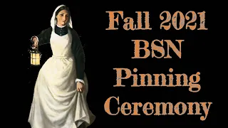 UTA College of Nursing and Health Innovation BSN Fall 2021 Pinning Ceremony