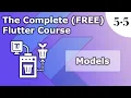 5 5 Models GetX The Complete FREE Flutter Course