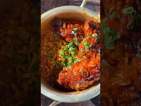 Buldak & Hot Honey Tenders #shorts
