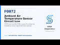 P0072 Ambient Air Temperature Sensor Circuit Low 2019-2025 Ram 1500DT 3 6PentastarGas
