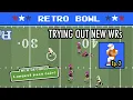 Our Wide Receiver has MEGA Acceleration - Retro Bowl
