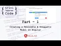 Creating Draggable and Resizable Modal with Angular Part - 1 Setup Configuring NPM AngularCLI