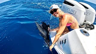 She Caught the Fastest Fish in the World Sailfish Catch Clean Cook with a Crazy Twist